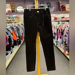 COCo & Carmen Ladies Sm/Med Brown Corduroy Pants NEW